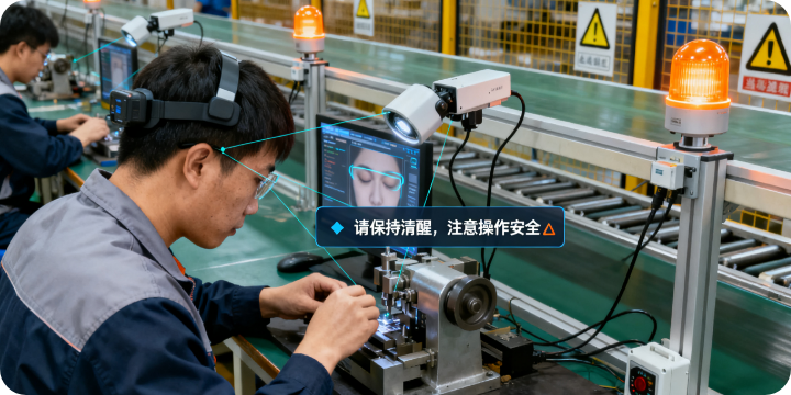 打瞌睡行为识别